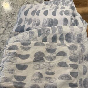 West Elm Half-Moon Queen Duvet Only